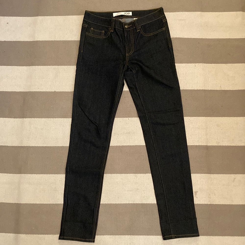 New! Joe Fresh Jeans women’s Slim Coupe Etroite Dark Denim Jean Size 2